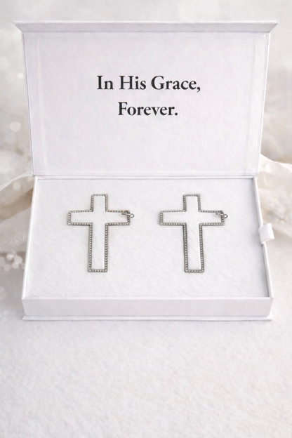 His & Hers Covenant Cross Bracelets